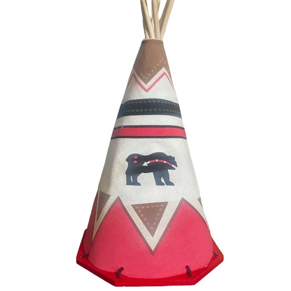 Le Toy Van/Papo Cherokee Teepee TV238 No Figures Included - Picture 7 of 10